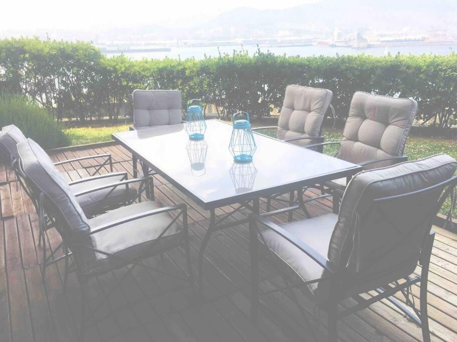 Flat With 160 M Of Garden, Sea Views Bilbao-Getxo Apartment Luaran gambar